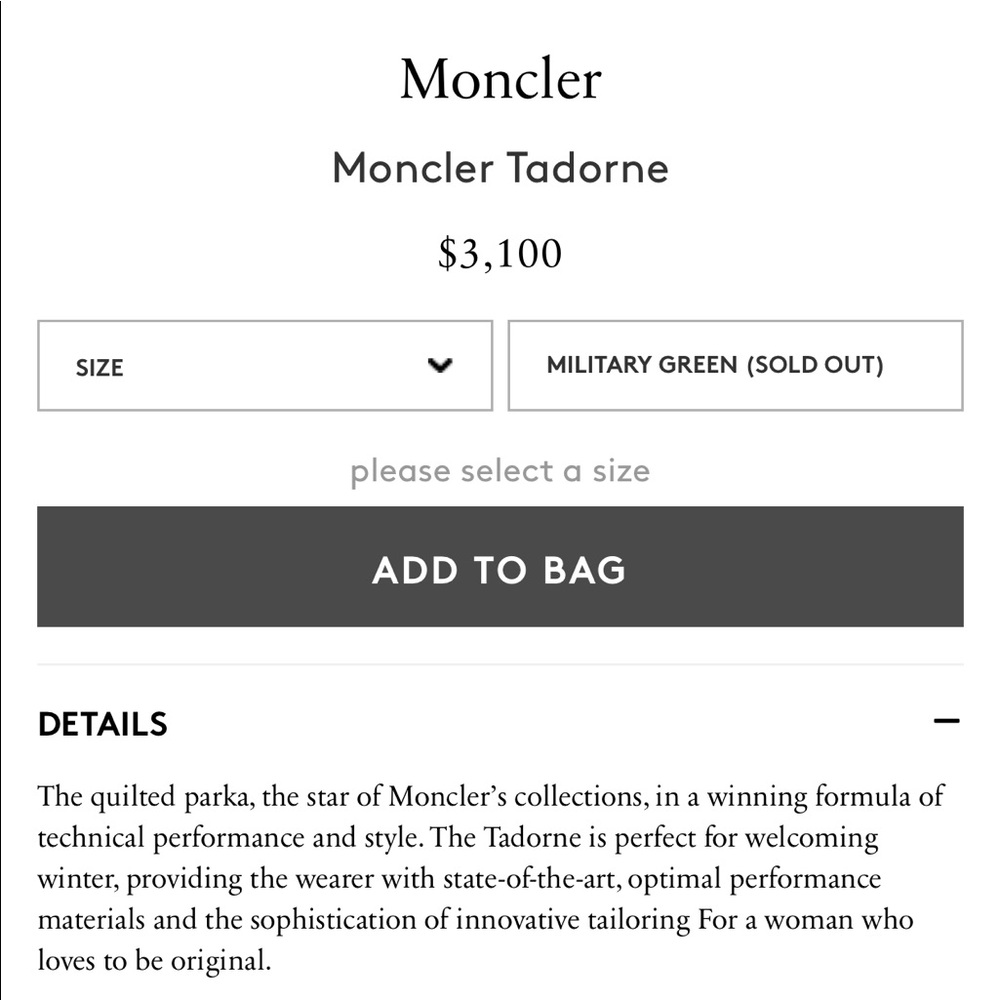 🥳Host Pick 🥳 Moncler Tadorne fur trimmed parka - Picture 8 of 8